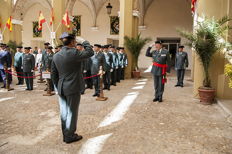 Celebración del 171 aniversario de la Guardia Civil en Badajoz