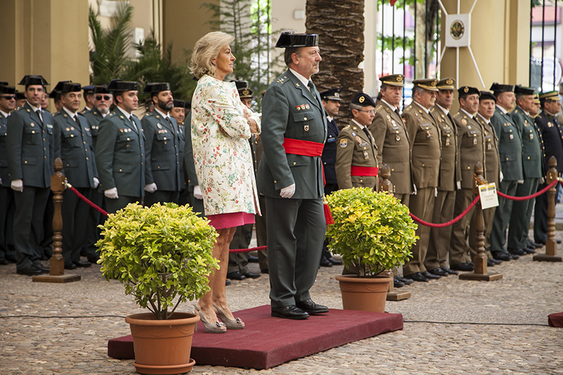 Celebración del 171 aniversario de la Guardia Civil en Badajoz