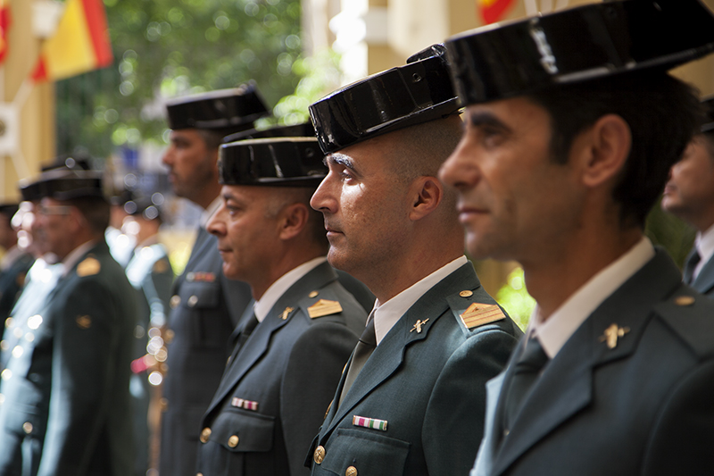 Celebración del 171 aniversario de la Guardia Civil en Badajoz