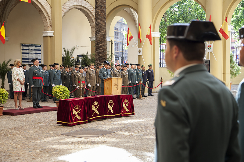 Celebración del 171 aniversario de la Guardia Civil en Badajoz