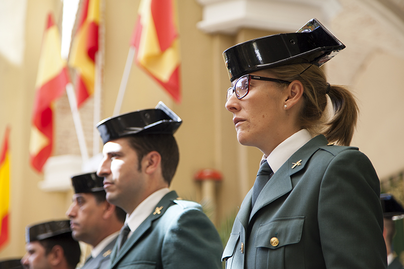 Celebración del 171 aniversario de la Guardia Civil en Badajoz