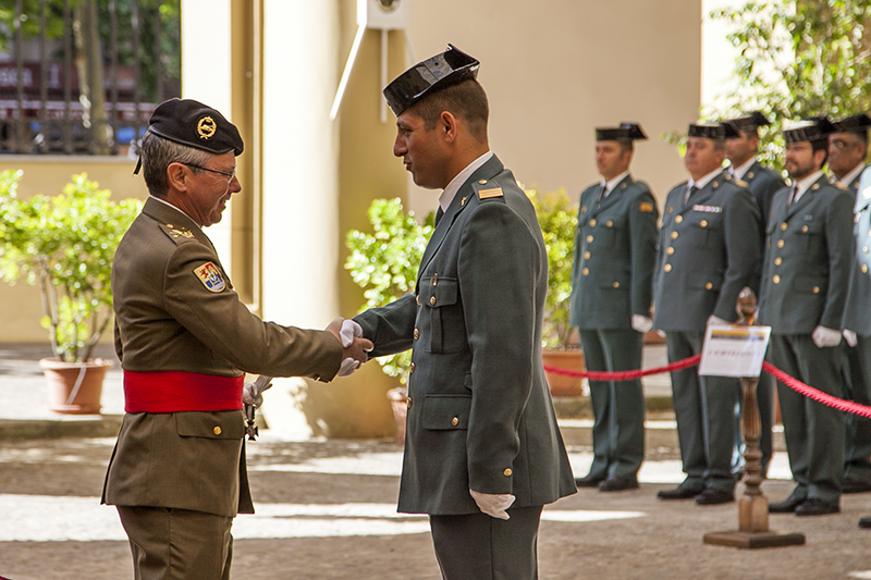 Celebración del 171 aniversario de la Guardia Civil en Badajoz