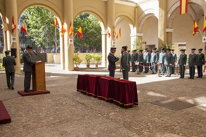 Celebración del 171 aniversario de la Guardia Civil en Badajoz