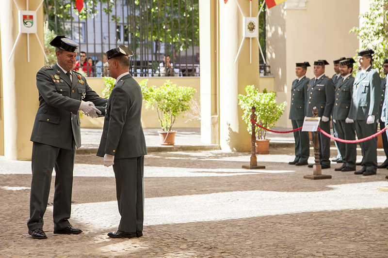 Celebración del 171 aniversario de la Guardia Civil en Badajoz