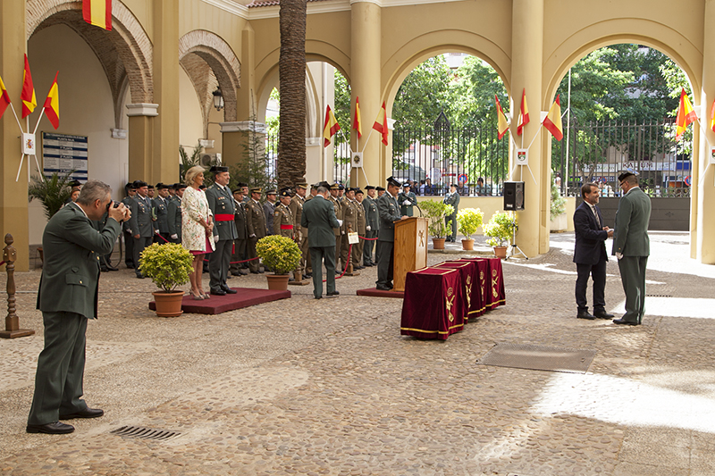 Celebración del 171 aniversario de la Guardia Civil en Badajoz