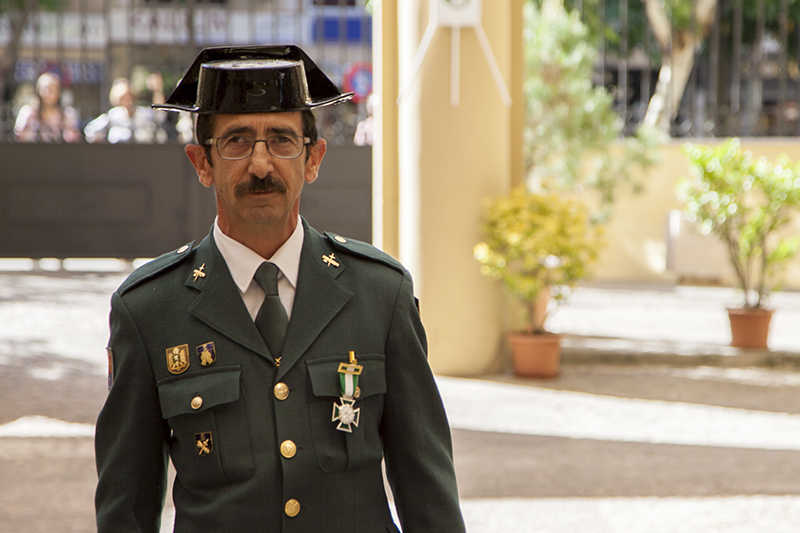 Celebración del 171 aniversario de la Guardia Civil en Badajoz