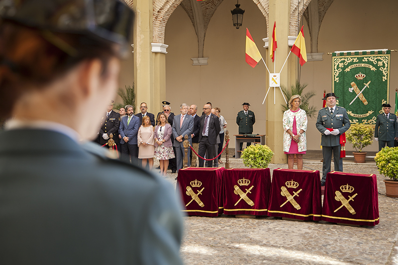 Celebración del 171 aniversario de la Guardia Civil en Badajoz