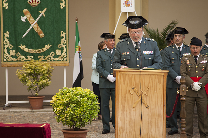 Celebración del 171 aniversario de la Guardia Civil en Badajoz