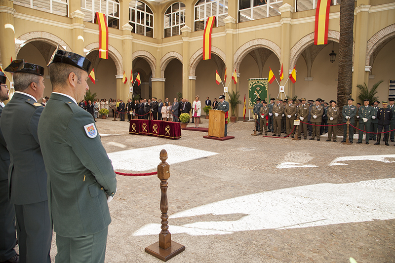 Celebración del 171 aniversario de la Guardia Civil en Badajoz