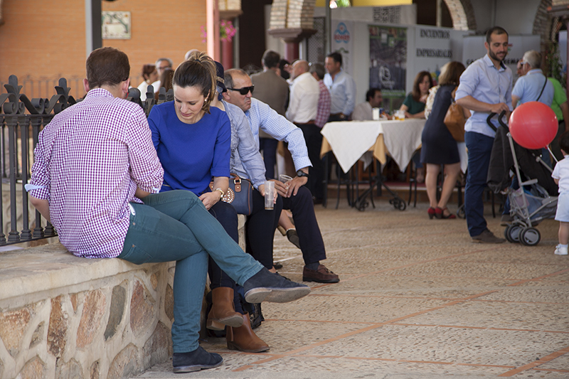 Ambiente en la Feria del Jamón de Jerez de los Caballeros