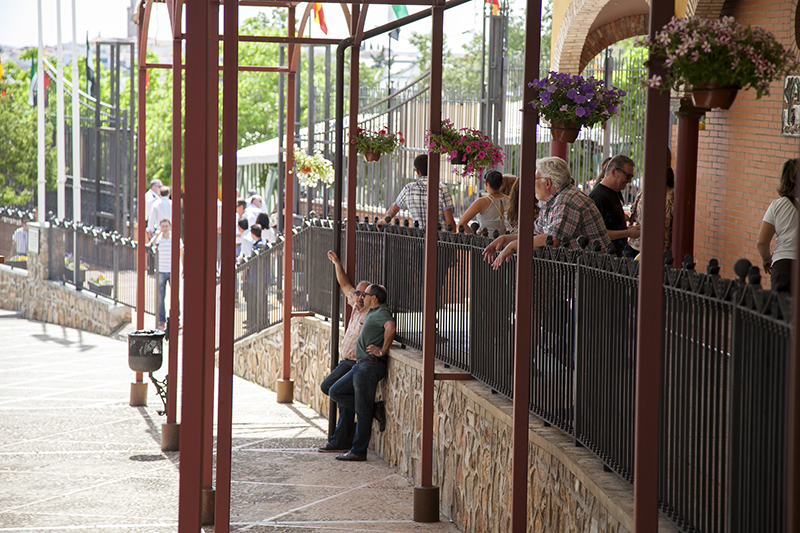 Ambiente en la Feria del Jamón de Jerez de los Caballeros