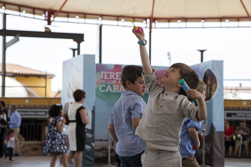 Ambiente en la Feria del Jamón de Jerez de los Caballeros