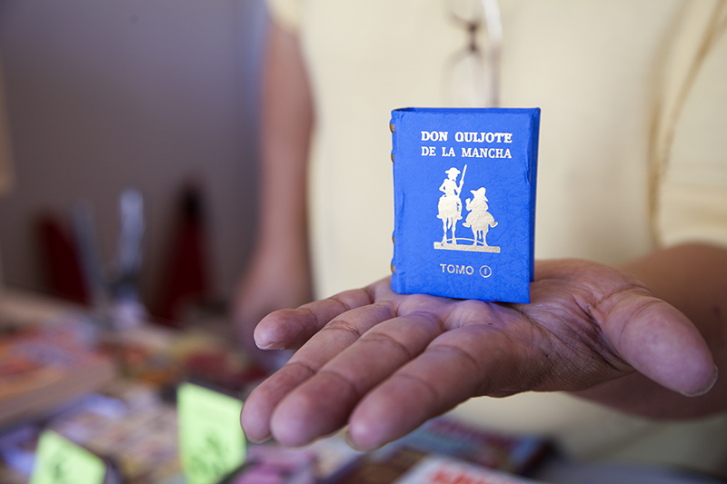 Ambiente en la Feria del Libro de Badajoz 2015