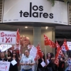 Trabajadores de &#39;Los Telares&#39; se concentran para exigir sus salarios