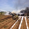 De 8 a 10 muertos en un accidente de avión en el Aeropuerto de Sevilla
