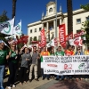 Trabajadores de Correos continúan sus protestas por unas mejores condiciones laborales