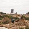Las obras del nuevo colector en Badajoz dejarán un paseo fluvial ampliado