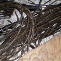 Tres imputados por robar cable de cobre de la línea férrea  extremeña