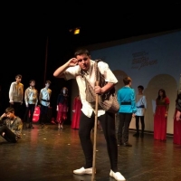 Trinidad Nogales asiste a la entrega de los premios &#39;Buero&#39; de Teatro Joven