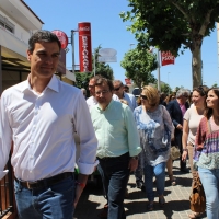 Pedro Sánchez visita la capital de Extremadura