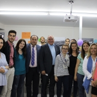 Pedro Acedo visita la Lanzadera de Empleo