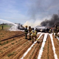 Confirmados 5 fallecidos en el accidente de avión en el Aeropuerto de Sevilla