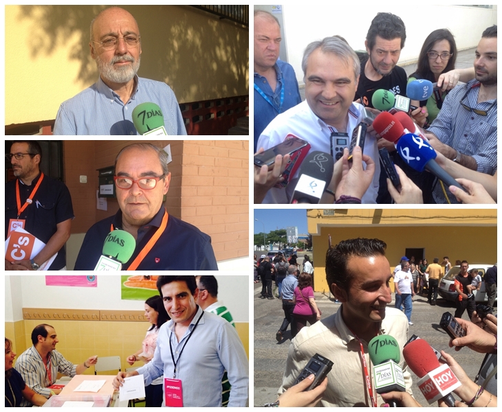 Badajoz con el 15,7% escrutado