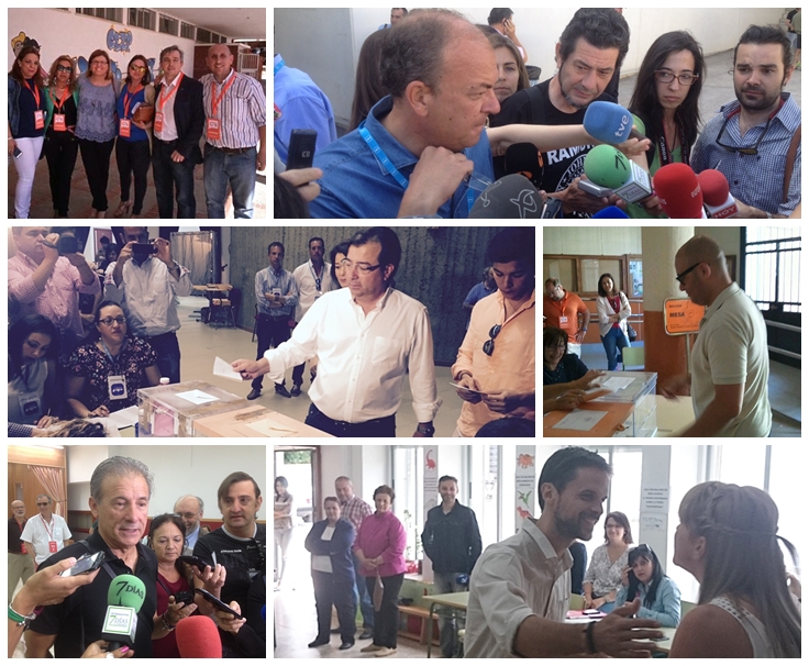 Las frases más importantes que esta mañana han dejado los candidatos a la Junta