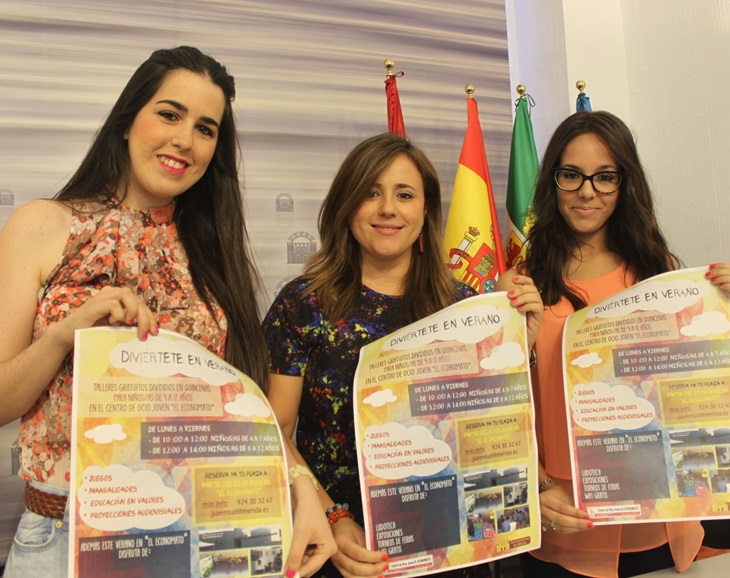 El ayuntamiento de Mérida presenta los talleres de verano