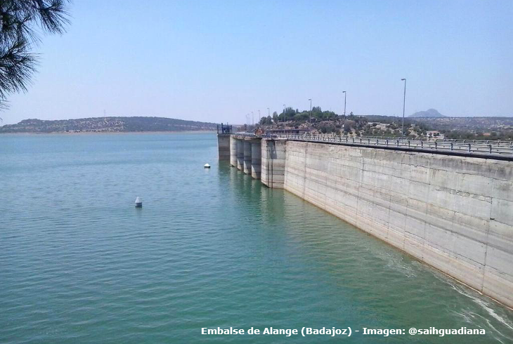 Situación de los embalses en Extremadura (23/06/2015)