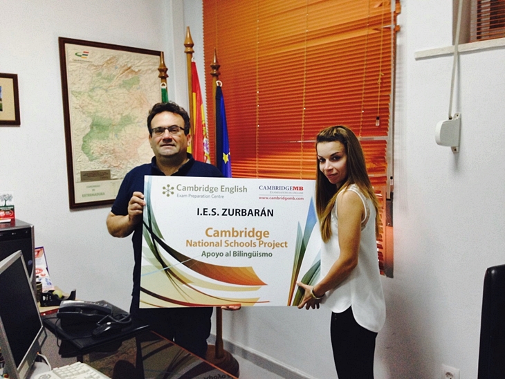 El IES Zurbarán de Navalmoral se convierte en Centro Preparador de exámenes de Cambridge