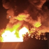 Incendio de grandes dimensiones en una fábrica de corcho sanvicenteña