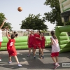 Más de un millar de niños juegan hoy al baloncesto en Badajoz