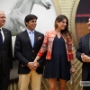 El torero Fran Rivera inaugura su exposición en Badajoz
