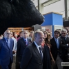 El torero Fran Rivera inaugura su exposición en Badajoz