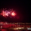 Explosión de color en los fuegos artificiales de San Juan - Badajoz