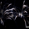 Explosión de color en los fuegos artificiales de San Juan - Badajoz