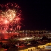 Explosión de color en los fuegos artificiales de San Juan - Badajoz