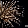 Explosión de color en los fuegos artificiales de San Juan - Badajoz