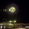 Explosión de color en los fuegos artificiales de San Juan - Badajoz