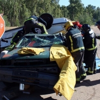 Bomberos extremeños participarán en Portugal en un Encuentro de Rescate en Accidentes de Tráfico