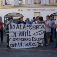 Piden que los comedores escolares permanezcan abiertos en junio y septiembre