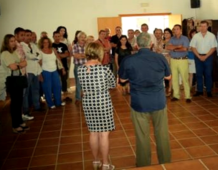 Charo Cordero inicia sus visitas a los municipios de la provincia por el más pequeño, Ruanes