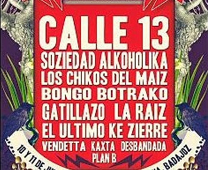 &#39;Calle 13&#39; actuará mañana en el Granirock 2015