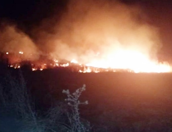 Un &quot;posible pirómano&quot; provoca varios incendios durante el fin de semana