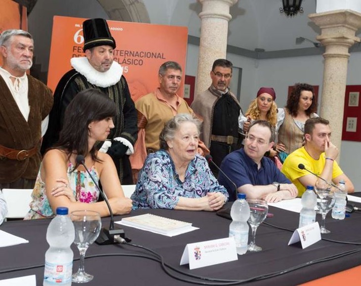 María Galiana se convierte en la madrina de la recreación ‘El alcalde de Zalamea’