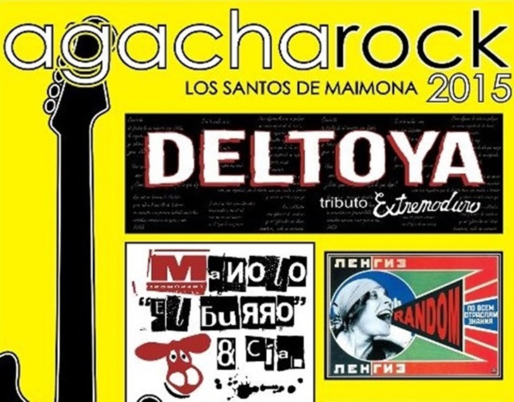 El Festival Agacharock comienza mañana en Los Santos de Maimona