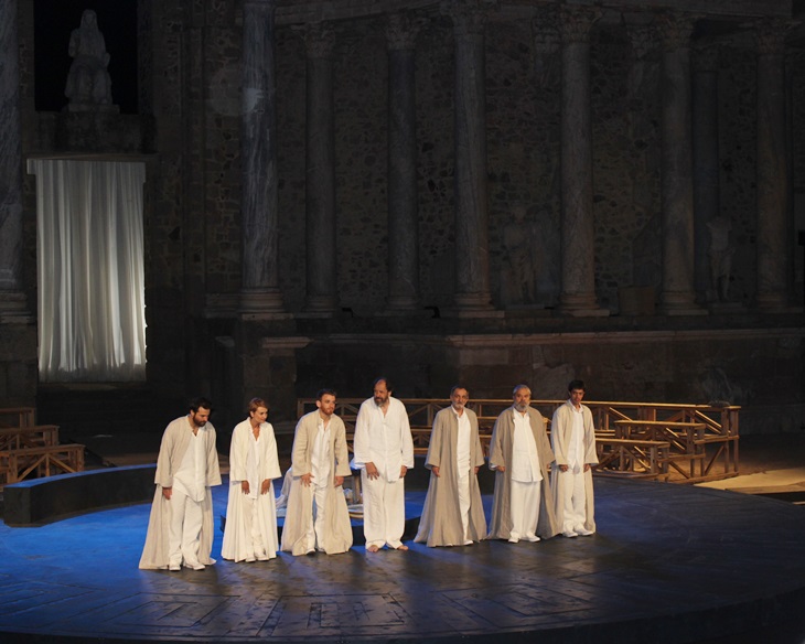 Sócrates llega al Teatro Romano de Mérida para hacer reflexionar sobre &quot;qué es la democracia&quot;