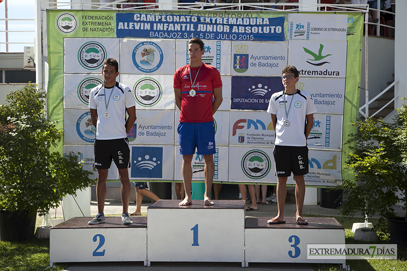 Celebrado el Campeonato de Extremadura de Natación