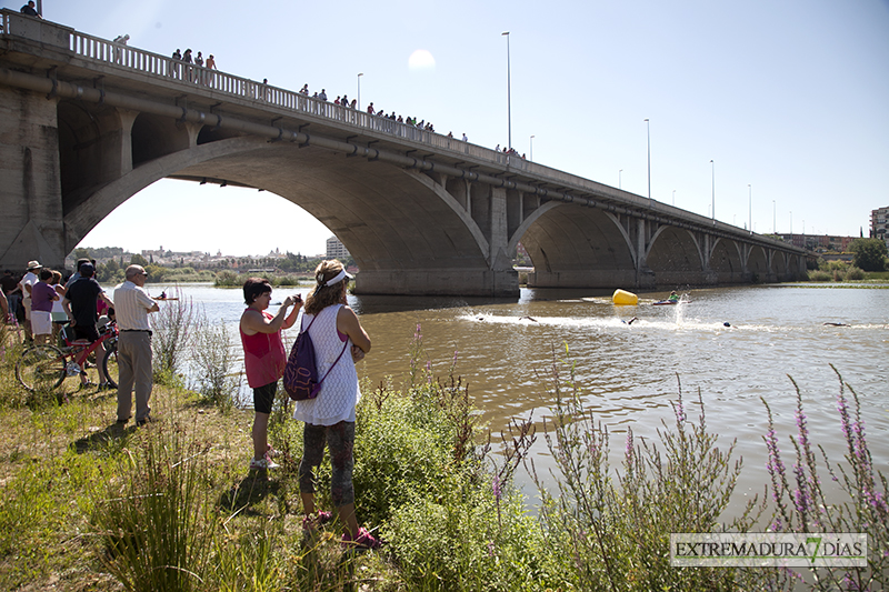 Deporte y Cultura se unen en el XII Triatlon de Badajoz